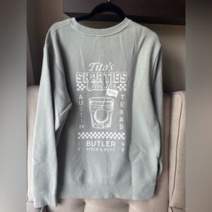 Tito's Shorties Classic Crew- Light Sage